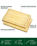 Bamboo Cutting Board, extra large