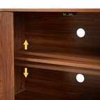Wave Sideboard Storage Cabinet TV Stand