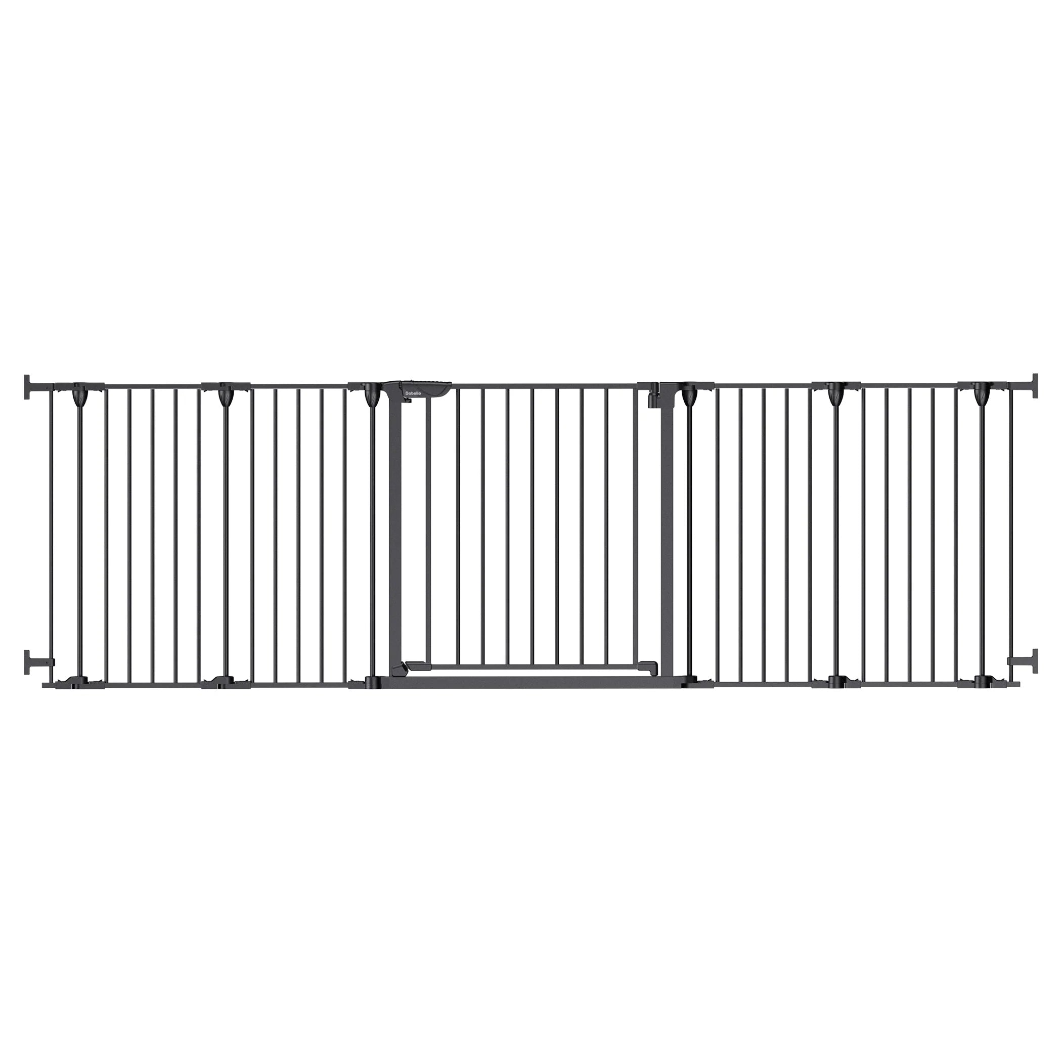AdaptiZone | Extra Wide Mounted Baby Gate for Irregular Spaces by Babelio