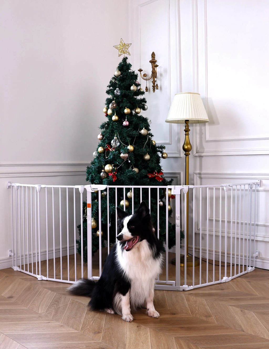 AdaptiZone | Extra Wide Mounted Baby Gate for Irregular Spaces by Babelio