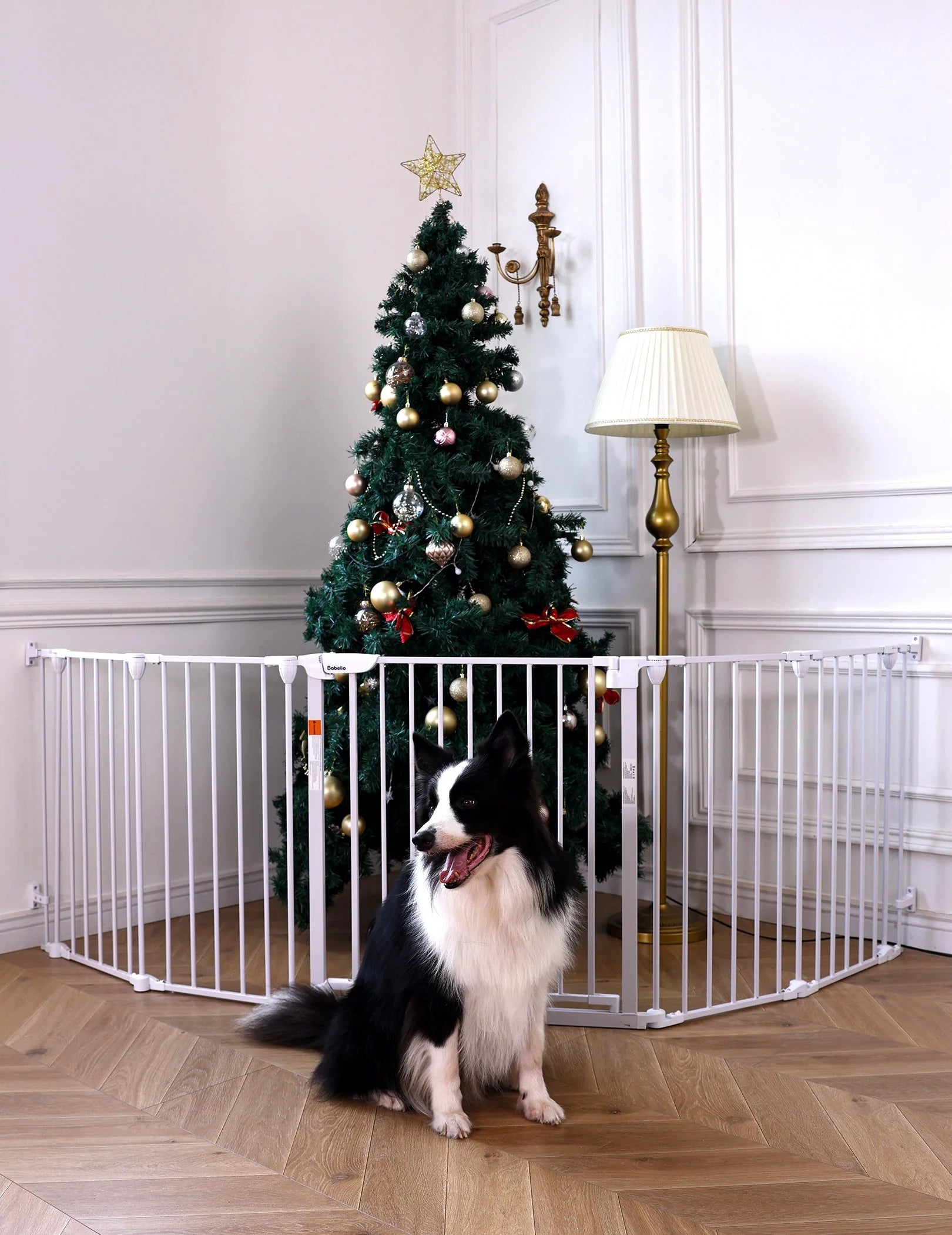 AdaptiZone | Extra Wide Mounted Baby Gate for Irregular Spaces by Babelio