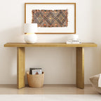 Console Table with Architectural Legs