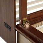 Platform Murphy Bed Cabinet, QUEEN