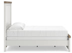 Savonport Farmhouse Panel Bed, Linen
