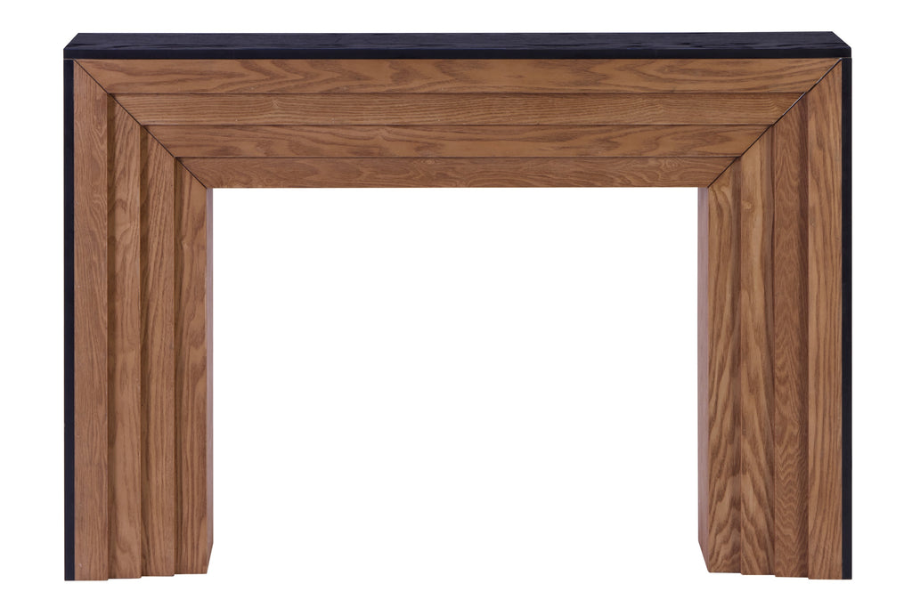 Console Table in two-tone Fir Wood