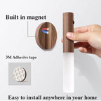 LED USB Wood Wireless Light with Motion Sensor by Vivalo