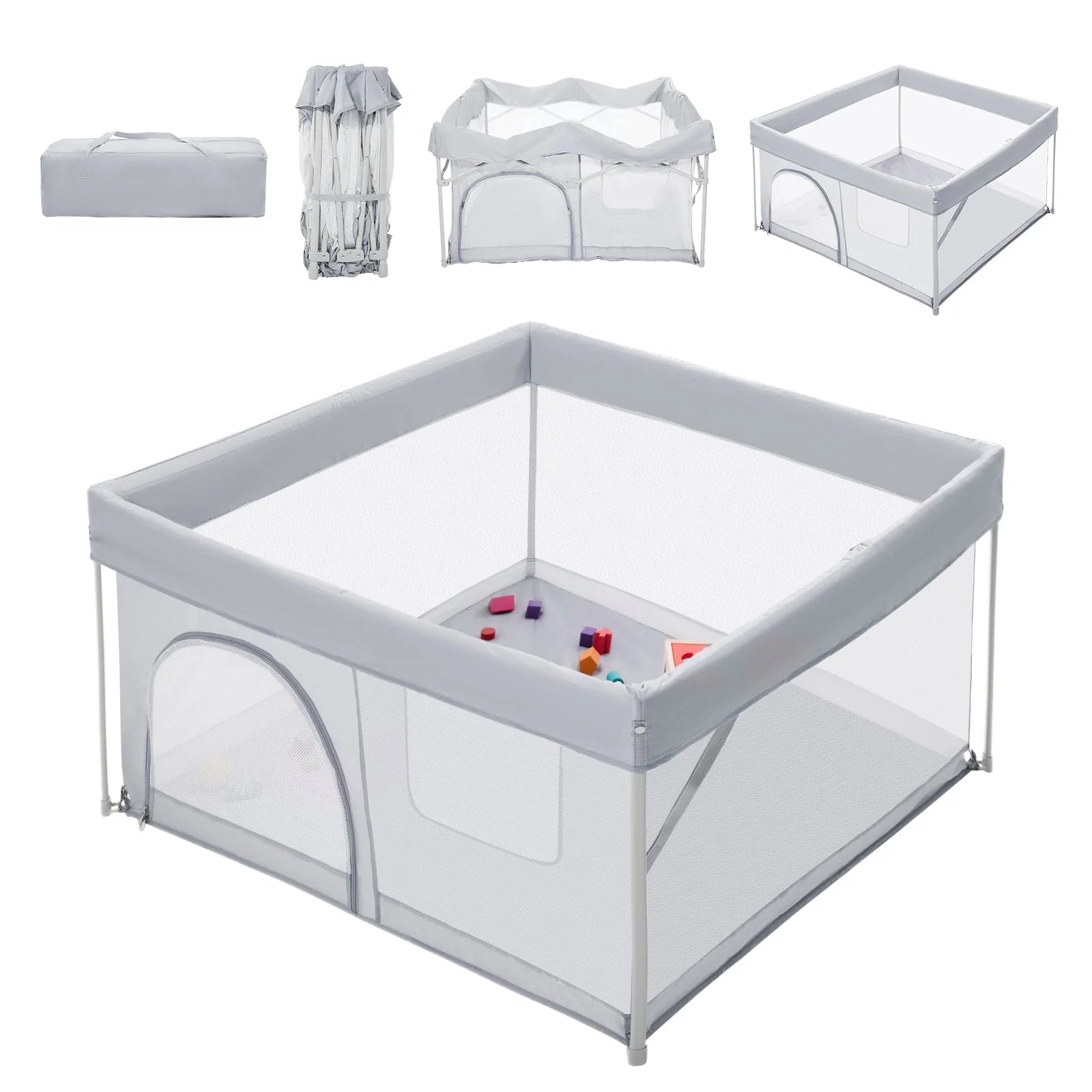 Indoor/Outdoor Baby Playpen by Babelio