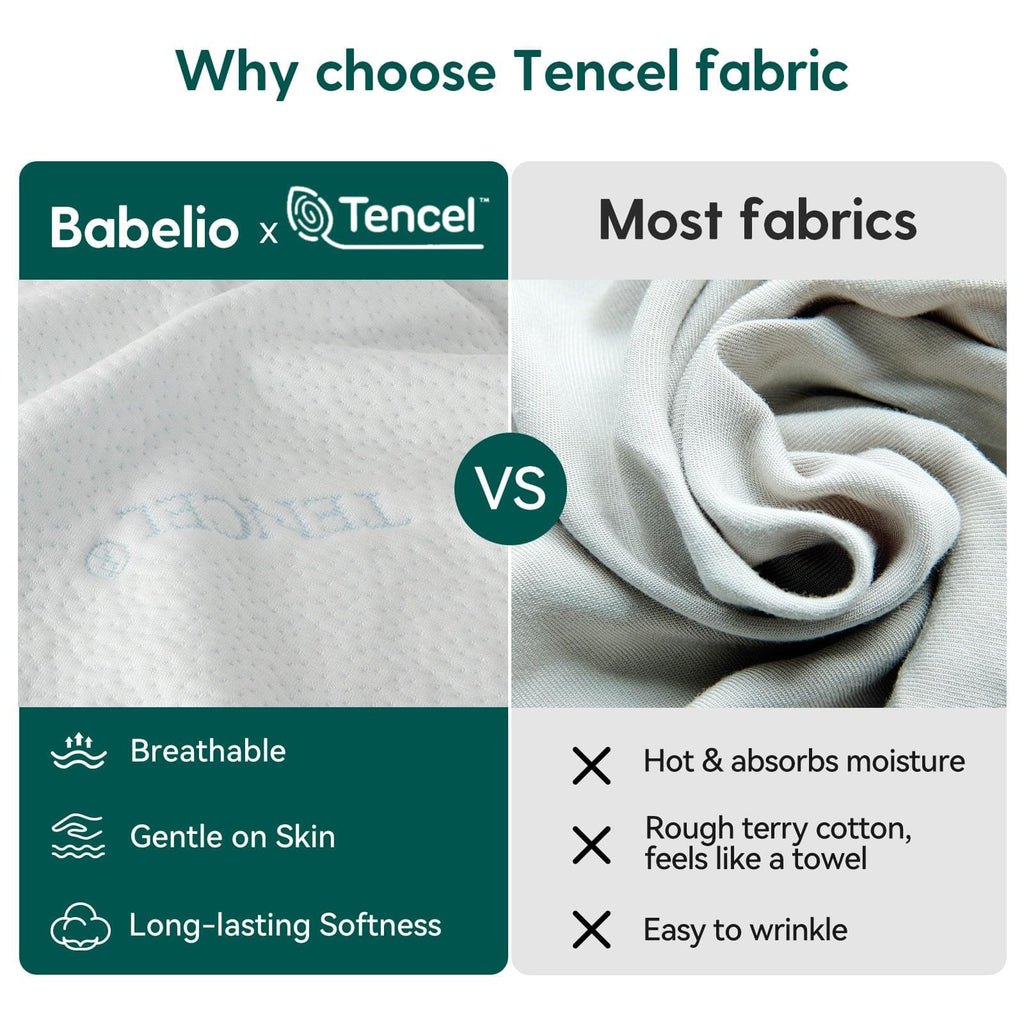 Cloud 2 Crib & Toddler Mattress with Tencel Cover  by Babelio