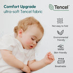 Cloud 2 Crib & Toddler Mattress with Tencel Cover  by Babelio