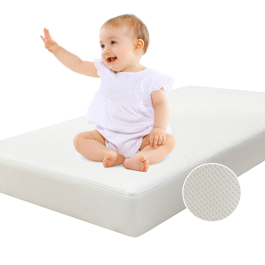 Cloud 2 Crib & Toddler Mattress with Tencel Cover  by Babelio