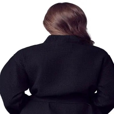 Waffle Spa Robe by Lotus Linen– Lightweight, Quick-Dry Spa Comfort