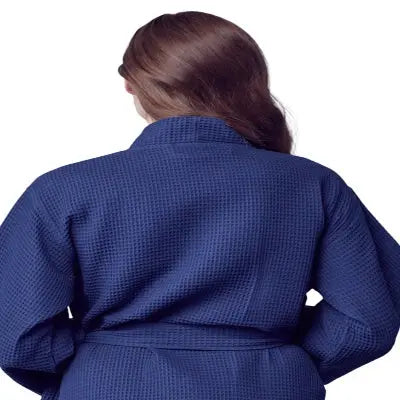 Waffle Spa Robe by Lotus Linen– Lightweight, Quick-Dry Spa Comfort