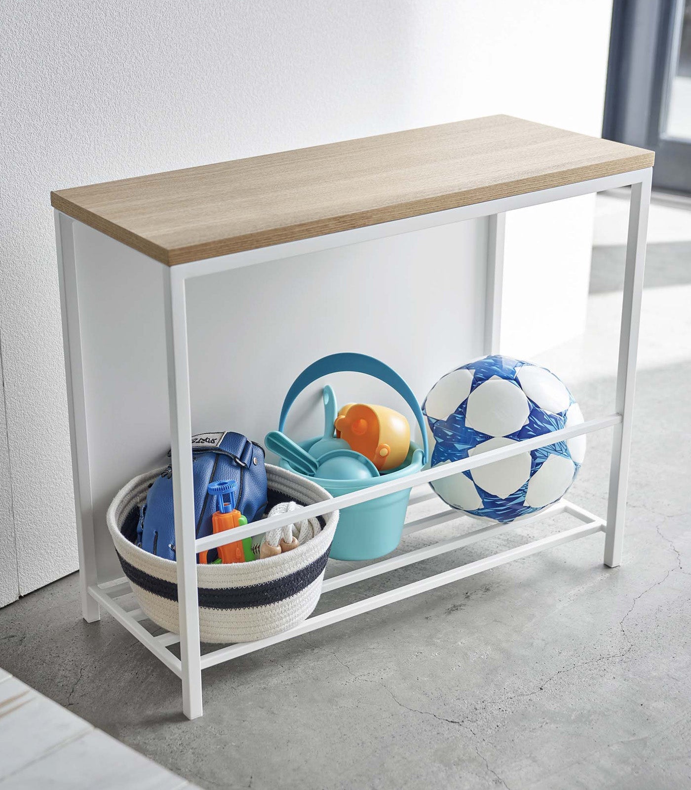 Entry Storage Organizer & Bench by Yamazaki Home