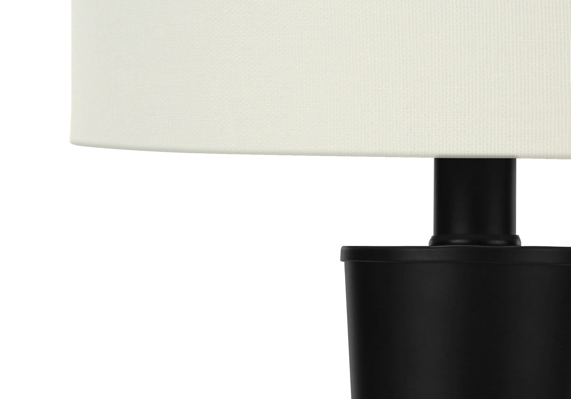 Table Lamp in Black Metal with USB port, set of 2