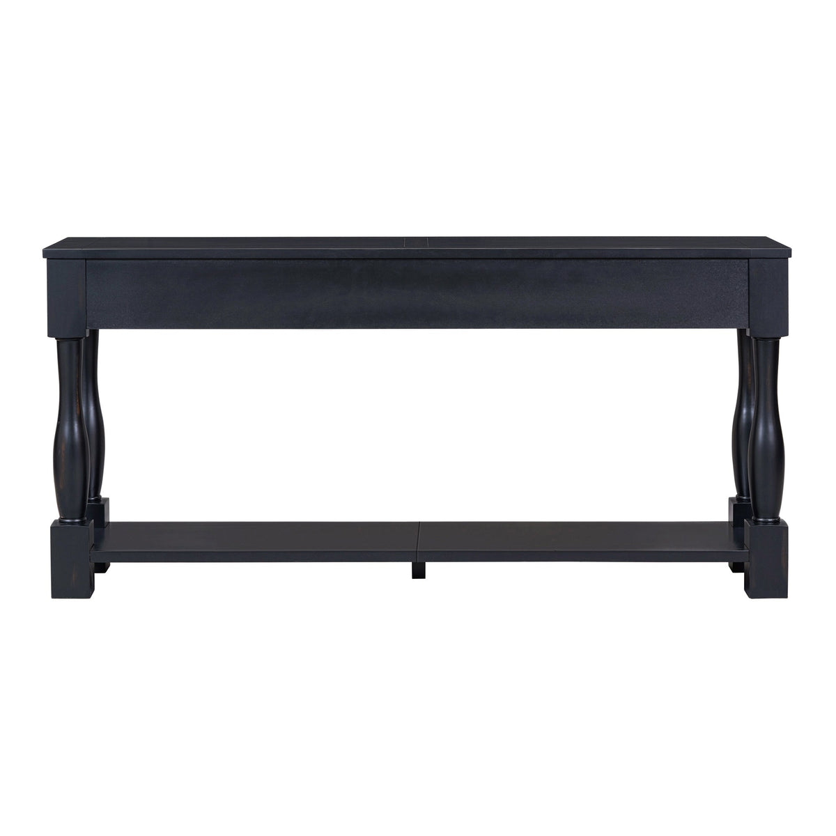 Console Table 63" with Drawers and Shelf