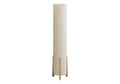 Cylinder Floor Lamp, 50" height with Ivory Shade