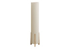 Cylinder Floor Lamp, 50" height with Ivory Shade