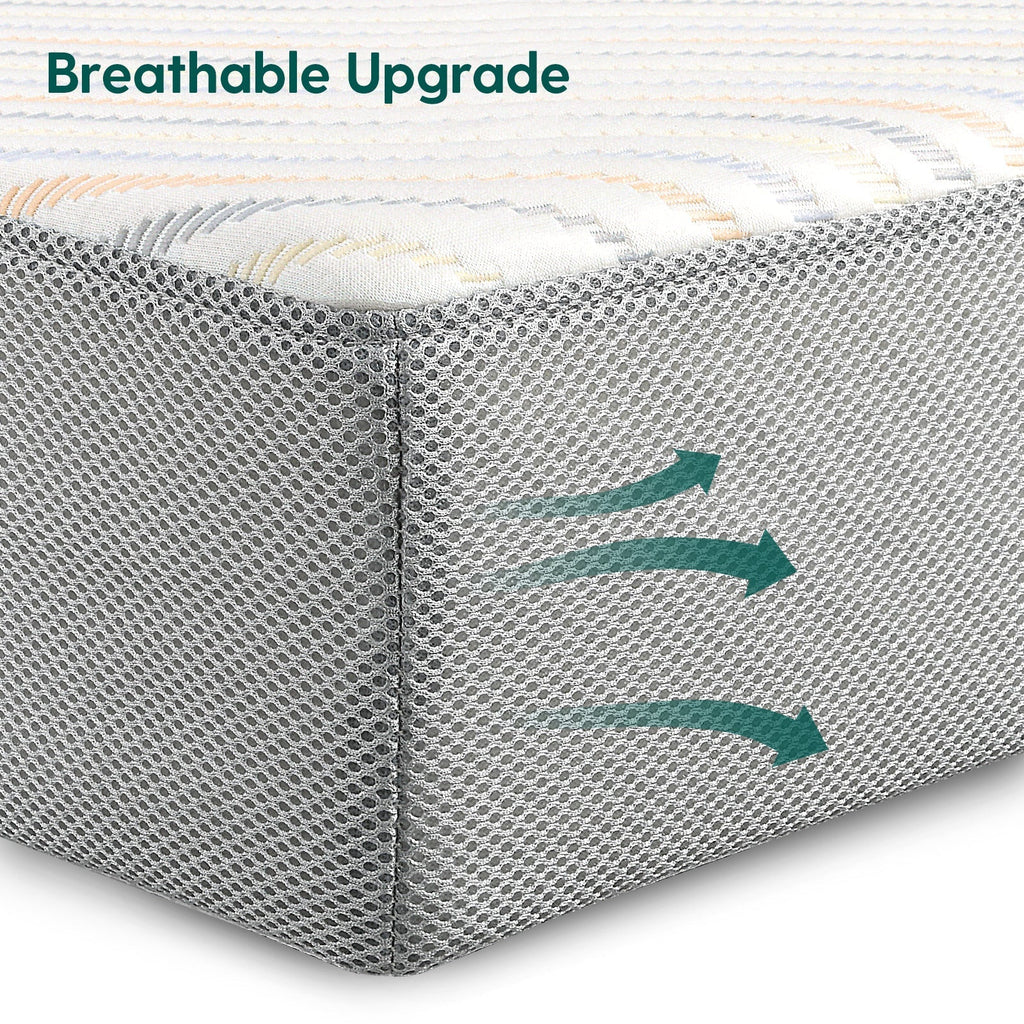 Cloud 4 Crib & Toddler Mattress with Soybean Cover by Babelio