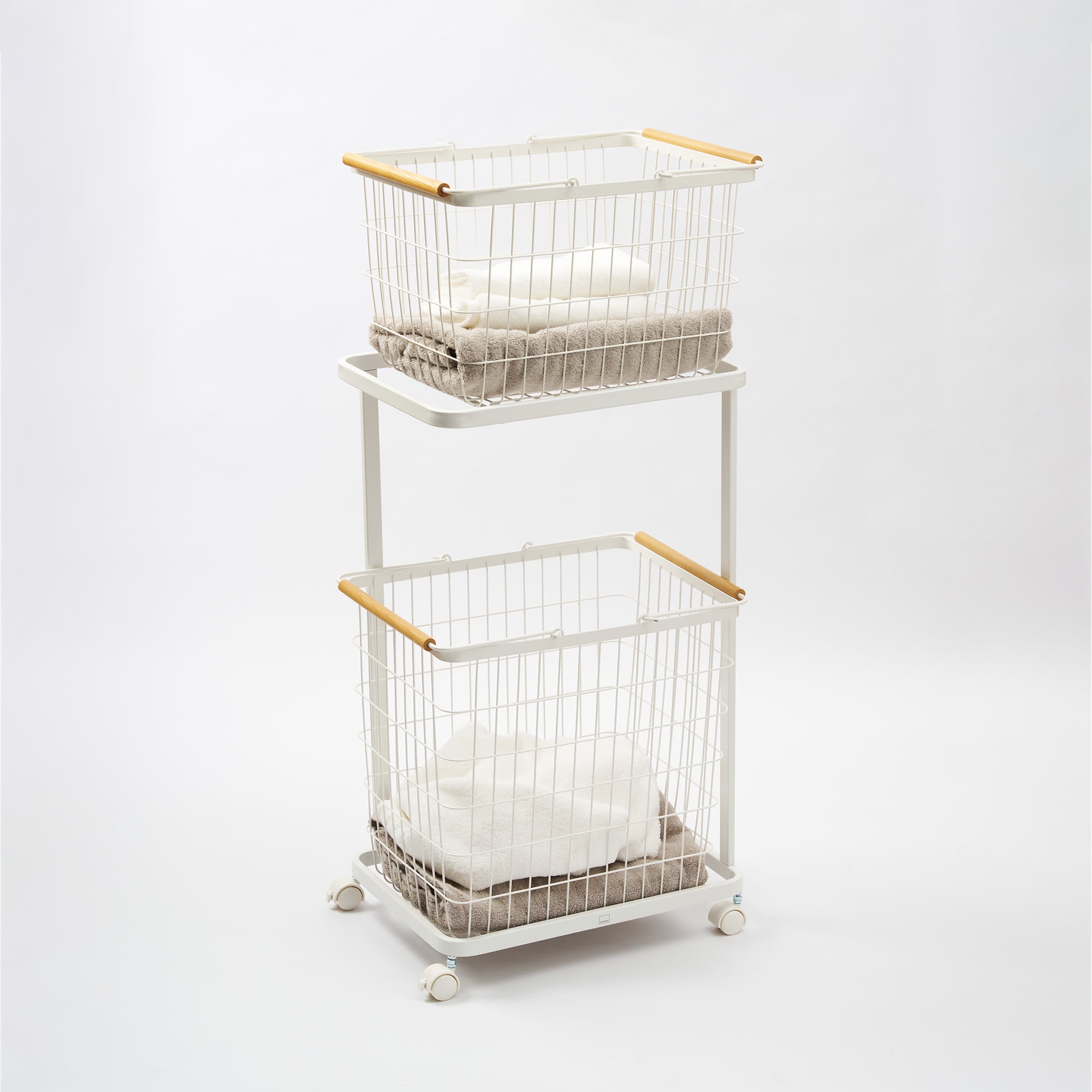 Rolling Laundry Cart by Yamazaki Home