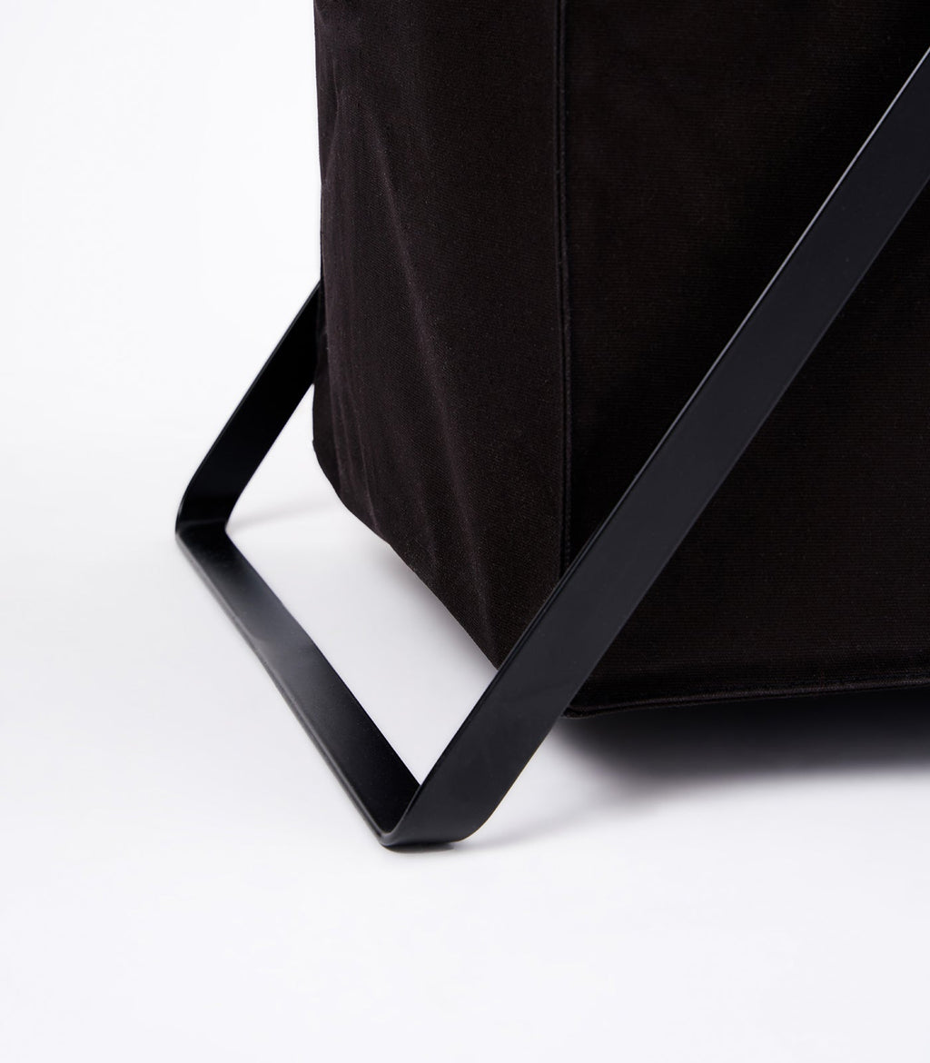 Laundry Hamper with Cotton Carry Bag in Steel Frame