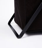 Laundry Hamper with Cotton Carry Bag in Steel Frame