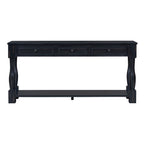 Console Table 63" with Drawers and Shelf