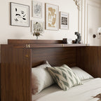 Platform Murphy Bed Cabinet, QUEEN