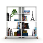 Kipp Bookcase with Open Back and Shelving