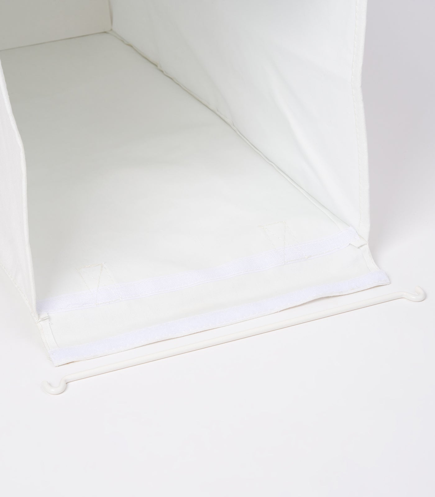 Laundry Hamper with Cotton Carry Bag in Steel Frame