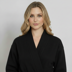 Waffle Spa Robe by Lotus Linen– Lightweight, Quick-Dry Spa Comfort