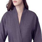 Waffle Spa Robe by Lotus Linen– Lightweight, Quick-Dry Spa Comfort