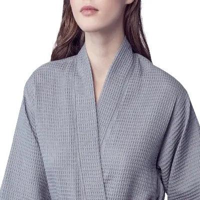 Waffle Spa Robe by Lotus Linen– Lightweight, Quick-Dry Spa Comfort