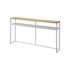 Slim Steel Console Table by Yamazaki Home