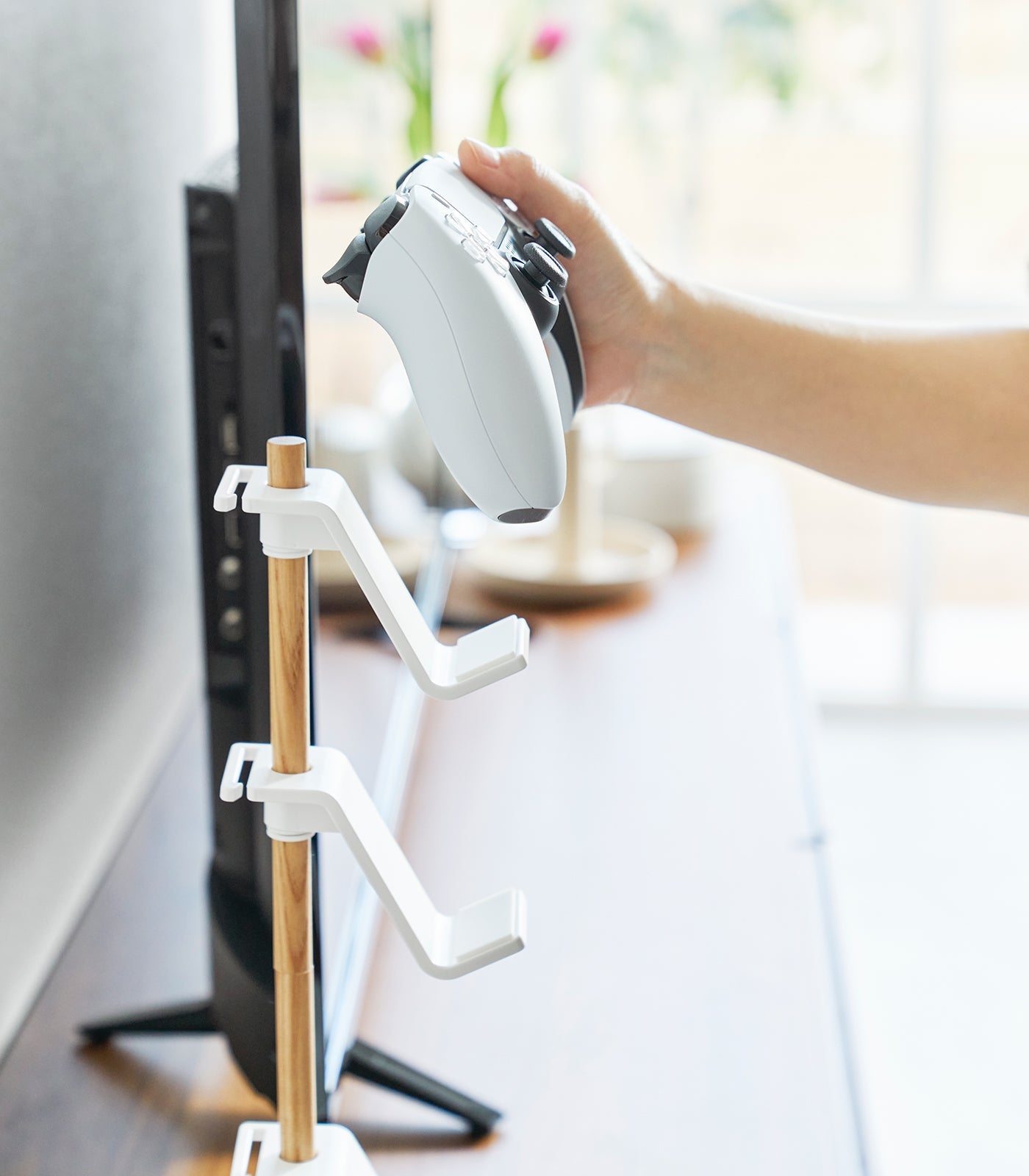 Game Controller Stand for Media Room