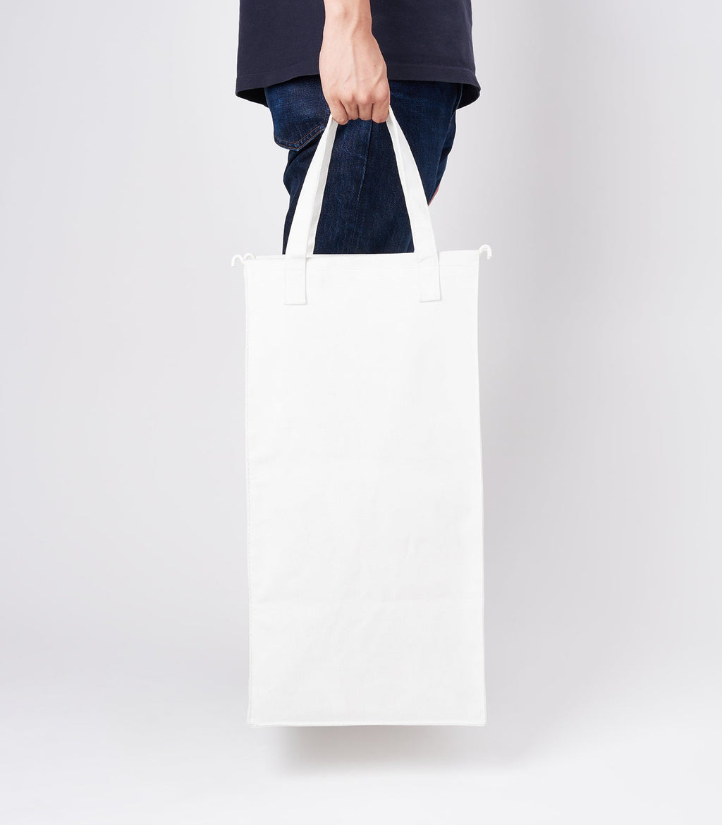 Laundry Hamper with Cotton Carry Bag in Steel Frame