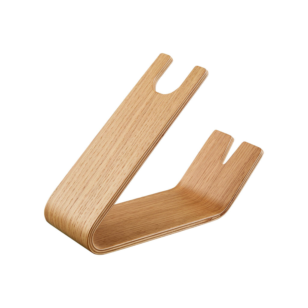 Hair Dryer and Flatiron Stand by Yamazaki Home