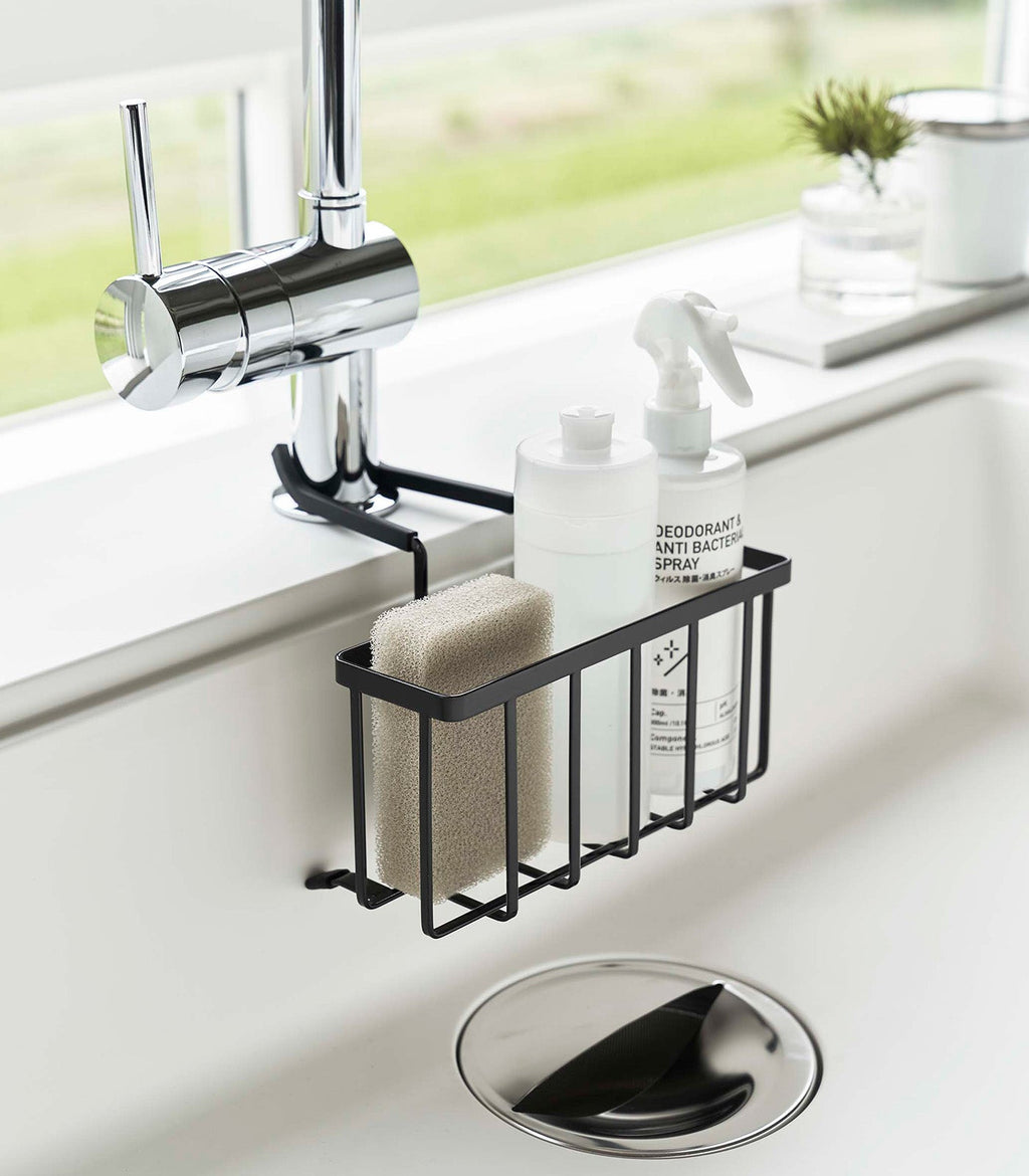 Faucet-Hanging Sponge Caddy by Yamazaki Home