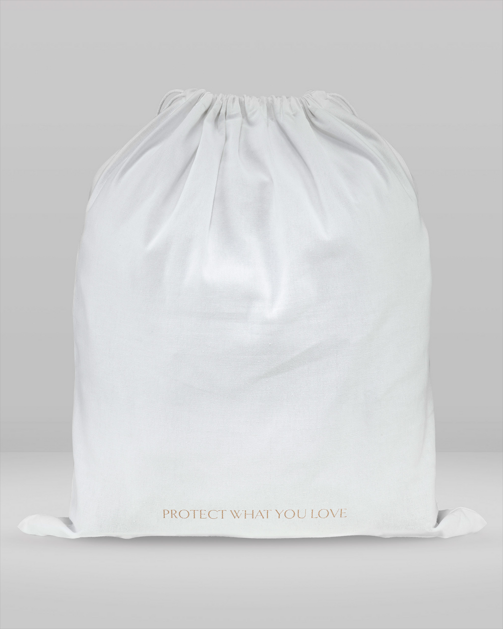 Organic Cotton Drawstring Storage Bags, set of 3