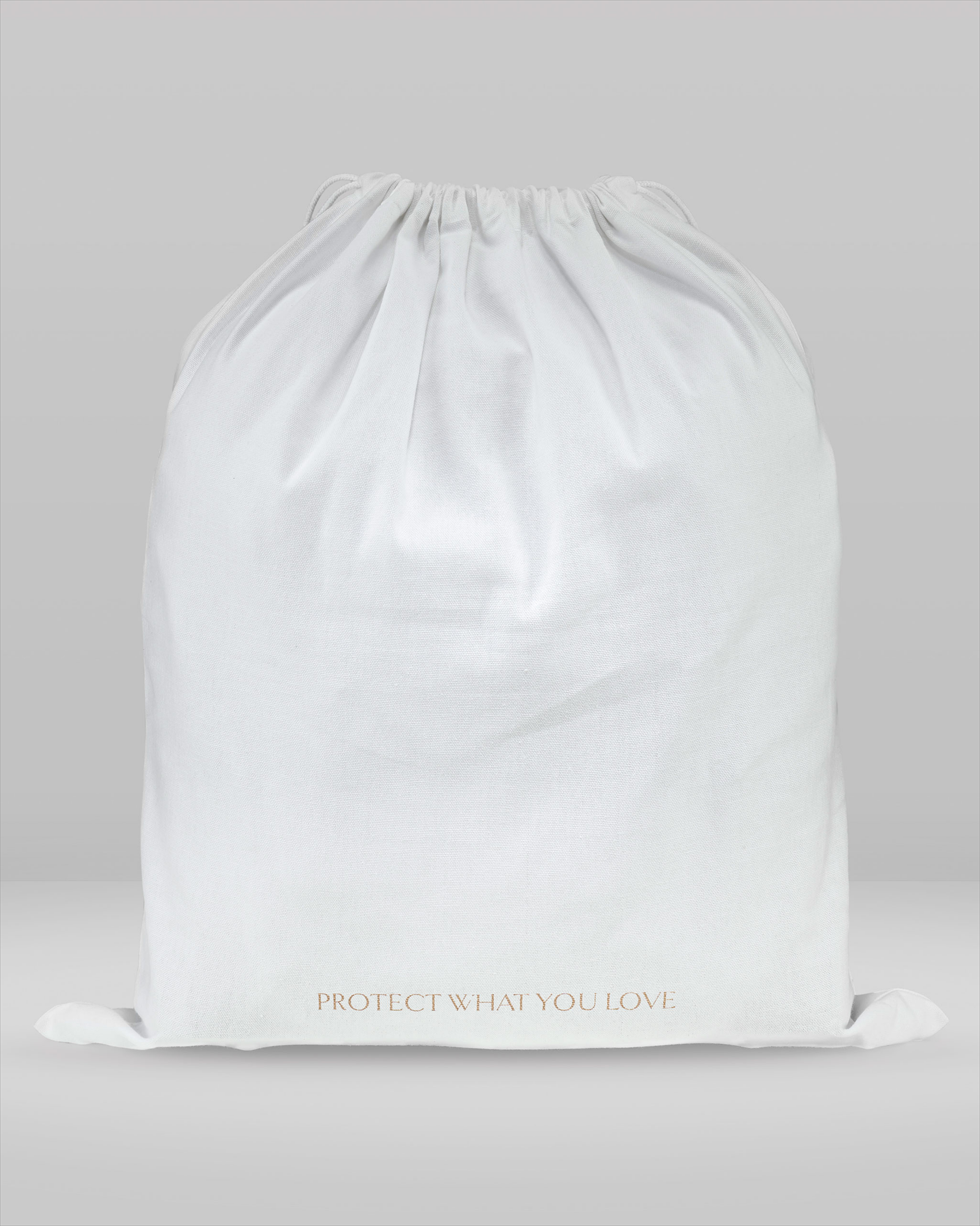 Organic Cotton Drawstring Storage Bags, set of 3