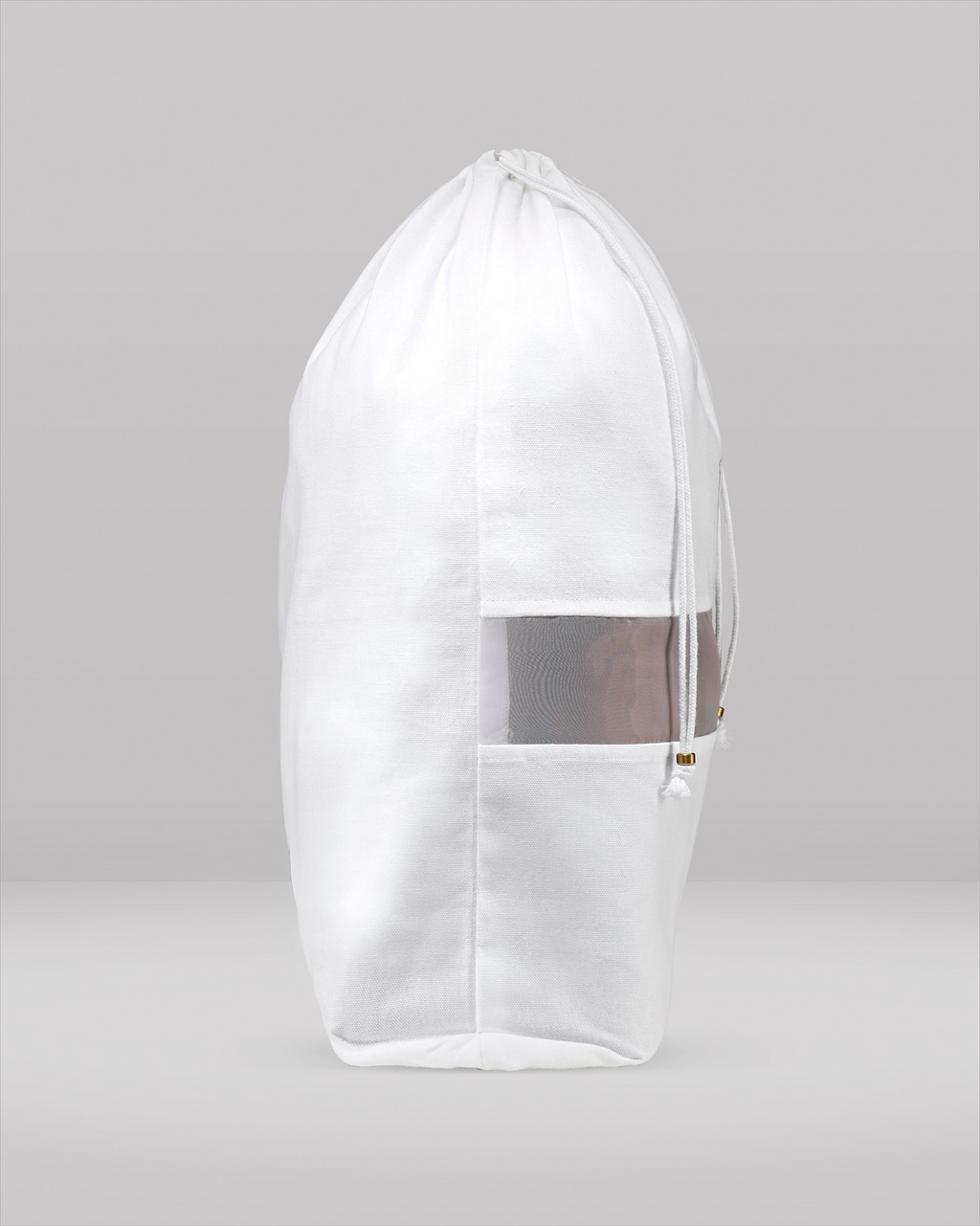 Organic Cotton Drawstring Storage Bags, set of 3