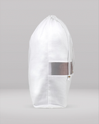 Organic Cotton Drawstring Storage Bags, set of 3
