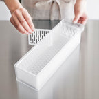Storage Basket with Lid & Divider