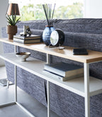 Slim Steel Console Table by Yamazaki Home