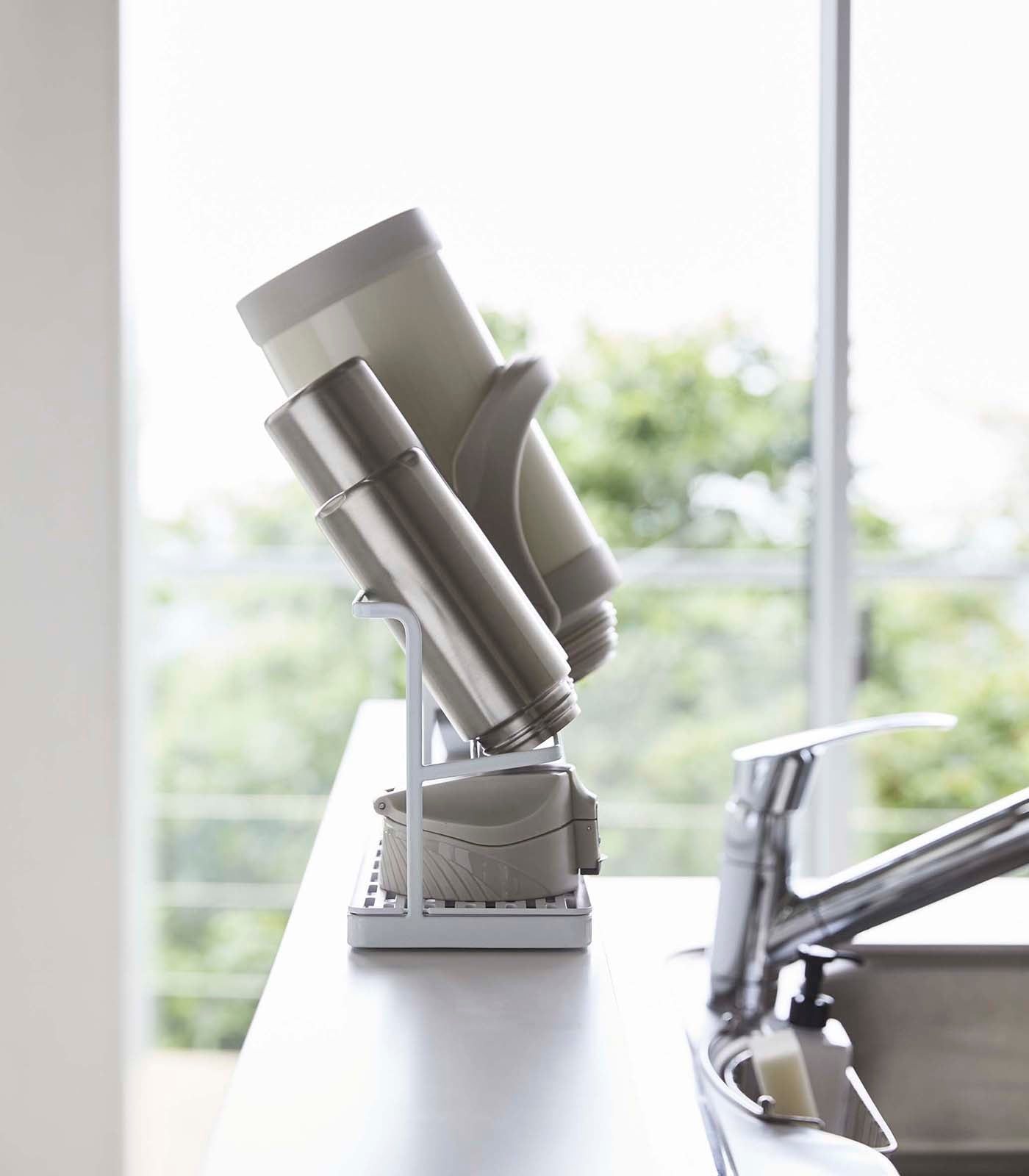 Countertop Bottle Drying Rack by Yamazaki Home