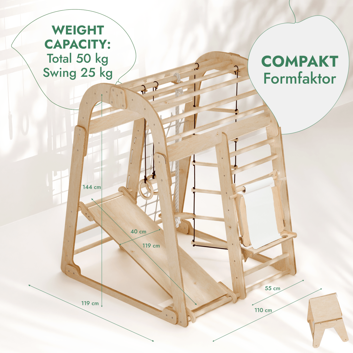 Montessori Indoor Playground for Children