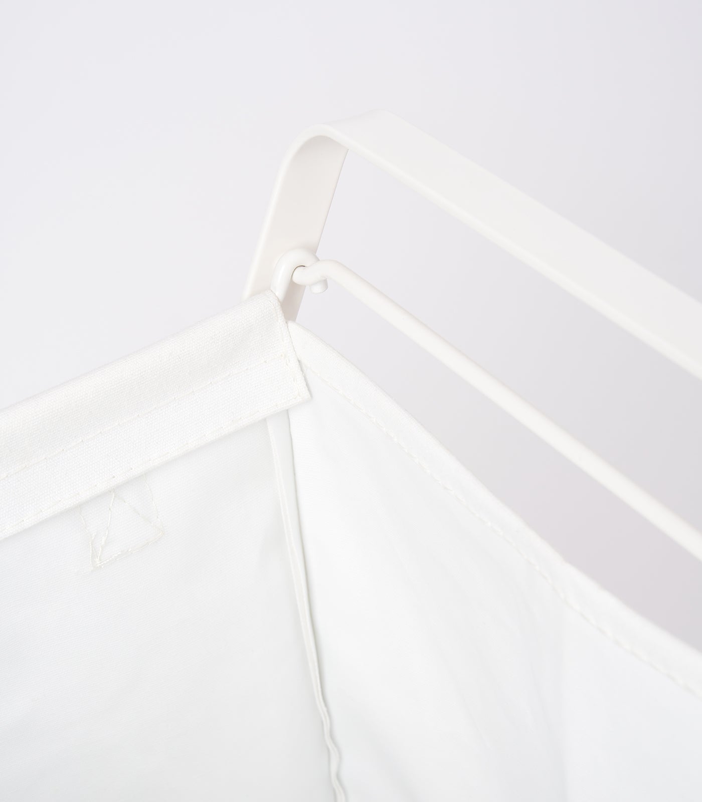 Laundry Hamper with Cotton Carry Bag in Steel Frame