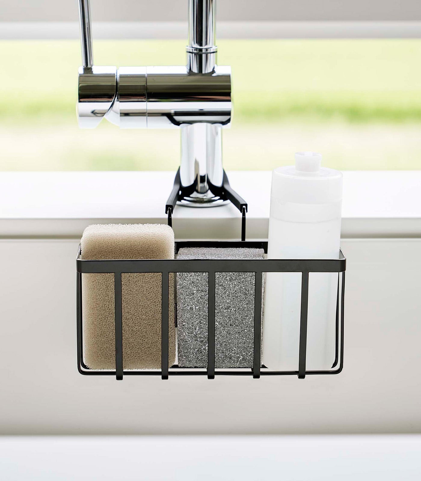 Faucet-Hanging Sponge Caddy by Yamazaki Home