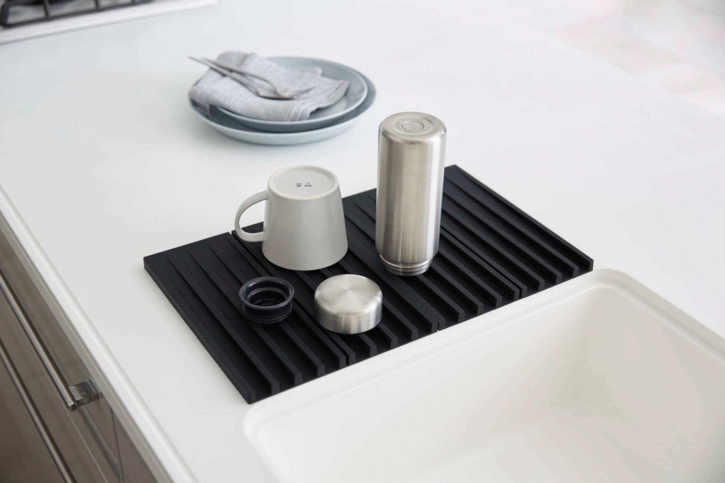 Folding Dish Mat-Pan Trivet by Yamazaki Home
