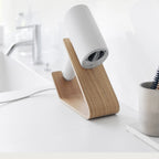 Hair Dryer and Flatiron Stand by Yamazaki Home