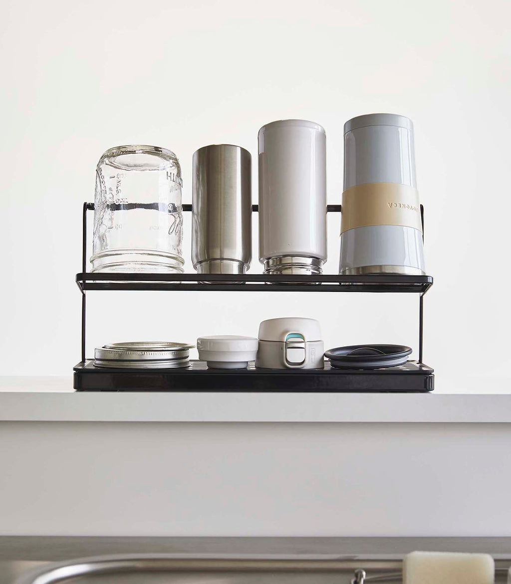 Countertop Bottle Drying Rack by Yamazaki Home